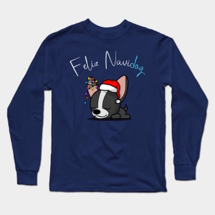 Christmas Dog - Feliz Navidog Long Sleeve T-Shirt